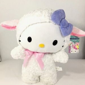 hello kitty lamb plush